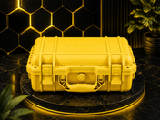 8-Slot Yellow Rugged Protective Watch Storage Case