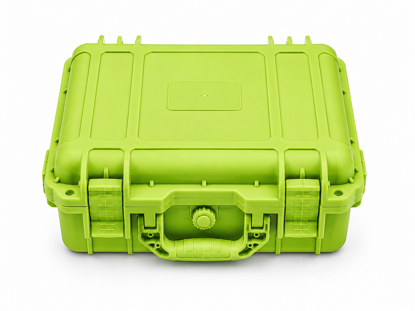 8-Slot Lime Green Rugged Protective Watch Storage Case
