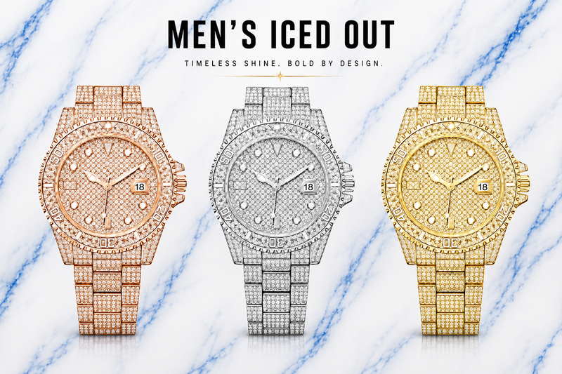 MEN'S ICED OUT