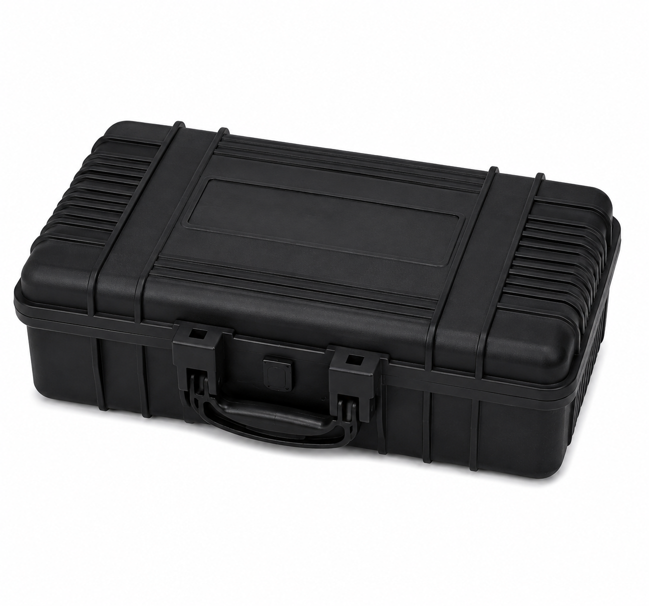 4-Slot Rugged Protective Watch Travel Case – Black