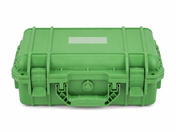 8-Slot Light Green Rugged Protective Watch Storage Case
