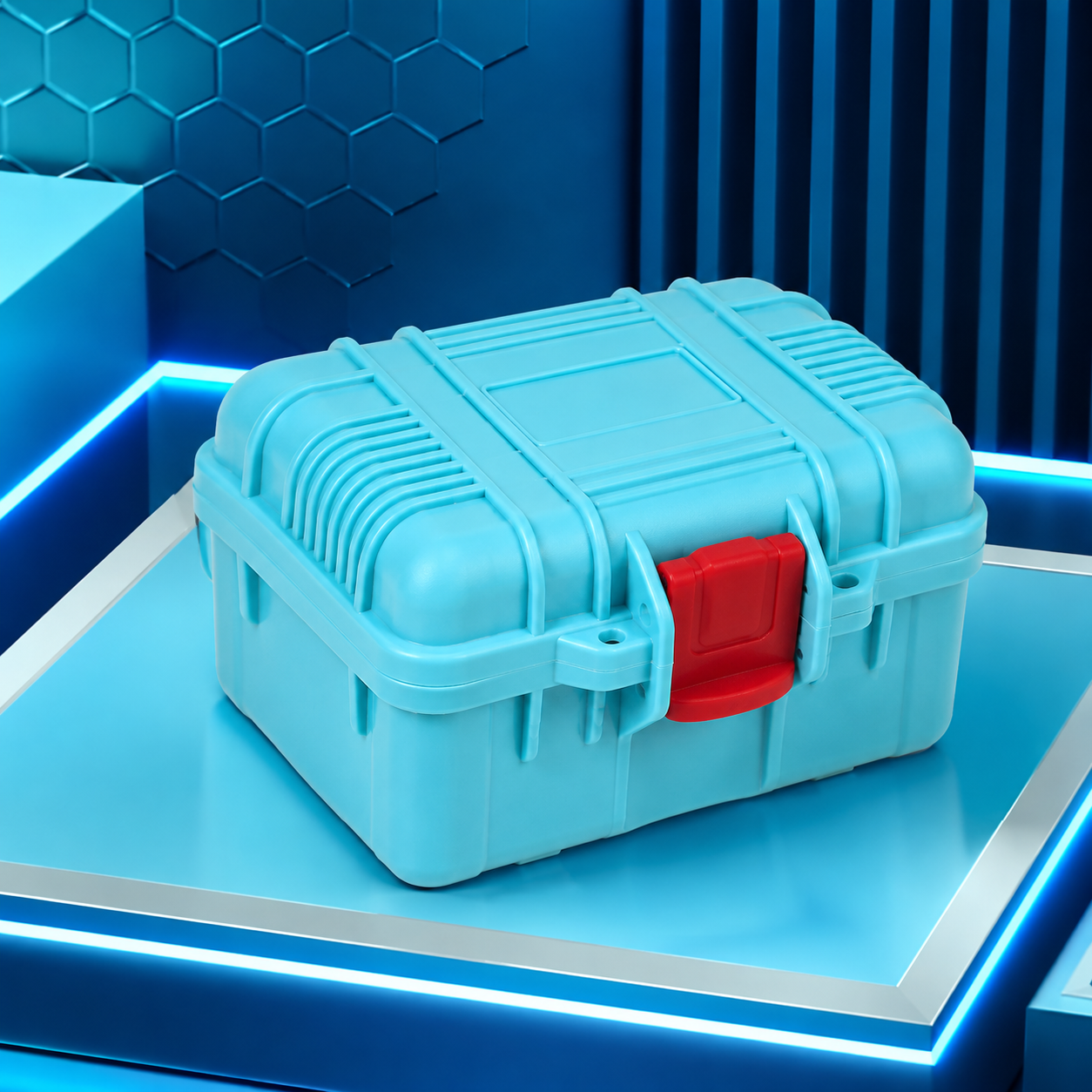 1-Slot Rugged Portable Watch Storage Case