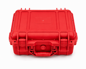 8-Slot Red Rugged Protective Watch Storage Case