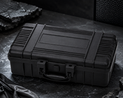 4-Slot Rugged Protective Watch Travel Case – Black