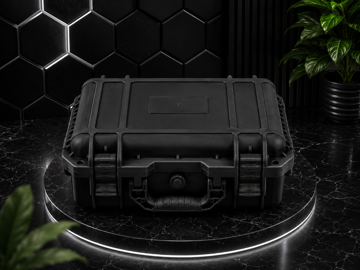 8-Slot Rugged Protective Watch Storage Case